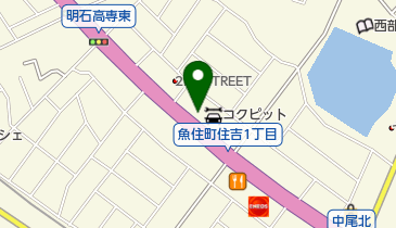 サイクルベースあさひ 魚住店の地図画像