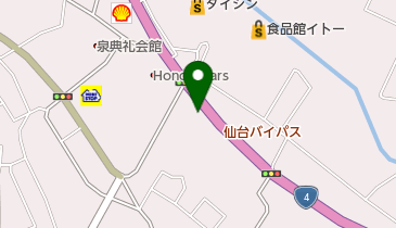 サイクルベースあさひ 仙台松森店の地図画像