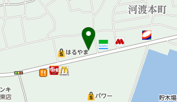 サイクルベースあさひ 新潟河渡店の地図画像