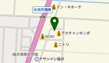 サイクルベースあさひ 福井北店の地図画像