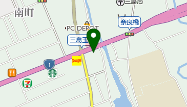 サイクルベースあさひ 三島店の地図画像