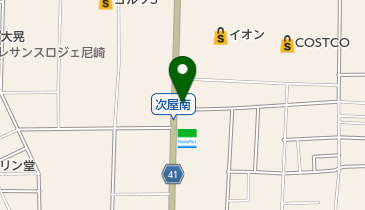 サイクルベースあさひ 尼崎次屋店の地図画像