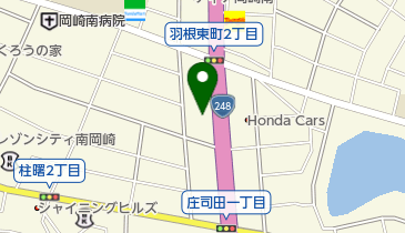 サイクルベースあさひ 岡崎南店の地図画像