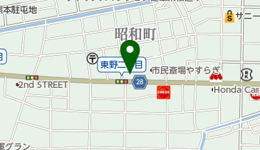 サイクルベースあさひ 健軍店の地図画像