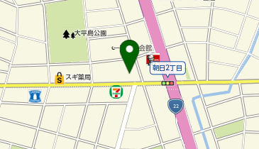 サイクルベースあさひ 一宮店の地図画像