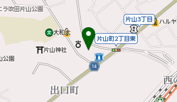 サイクルベースあさひ 吹田グリーンプレイス店の地図画像