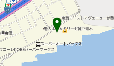 サイクルベースあさひ サンシャインワーフ神戸店の地図画像