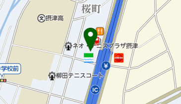 サイクルベースあさひ 中環摂津店の地図画像