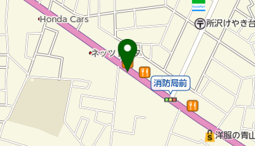 サイクルベースあさひ 所沢店の地図画像