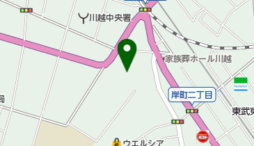 サイクルベースあさひ 川越店の地図画像