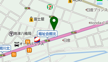 サイクルベースあさひ 焼津店の地図画像