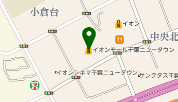 JINS イオンモール千葉ニュータウン店の地図画像
