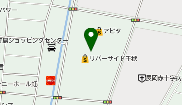 JINS リバーサイド千秋店の地図画像