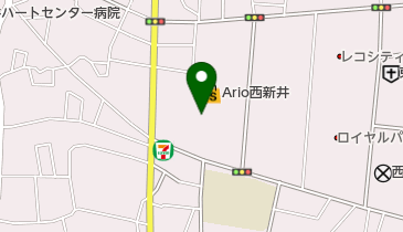 JINS アリオ西新井店の地図画像