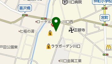JINS ララガーデン川口店の地図画像