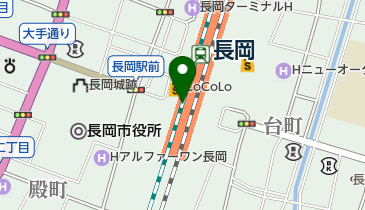 JINS CoCoLo長岡店の地図画像