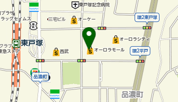 JINS 西武東戸塚S.C.店の地図画像