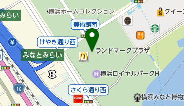 JINS 横浜ランドマークプラザ店の地図画像