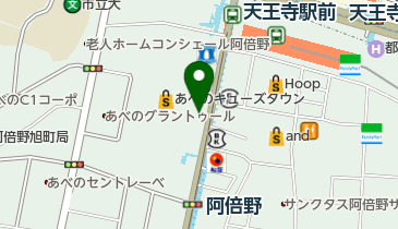 JINS ヴィアあべのウォーク店の地図画像