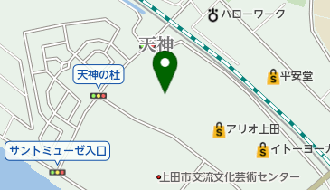 JINS アリオ上田店の地図画像