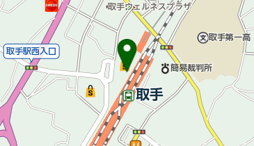 JINS アトレ取手店の地図画像