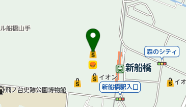 JINS イオンモール船橋店の地図画像