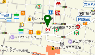 JINS 八王子オクトーレ店の地図画像