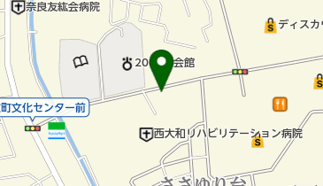 JINS ラスパ西大和店の地図画像