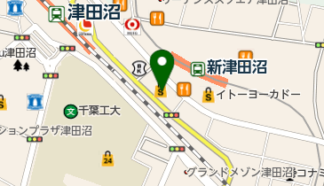 JINS ミーナ津田沼店の地図画像