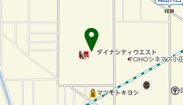 JINS 小田原ダイナシティ店の地図画像