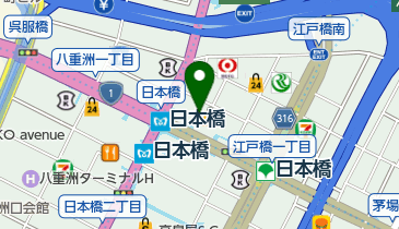 JINS コレド日本橋店の地図画像