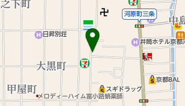 JINS 京都寺町通店の地図画像