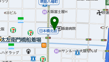 JINS DOTON PLAZA大阪店の地図画像