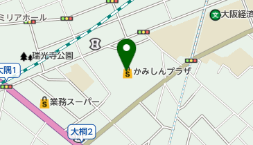 JINS かみしんプラザ店の地図画像