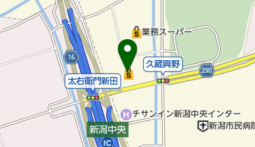 JINS 新潟中央インター店の地図画像