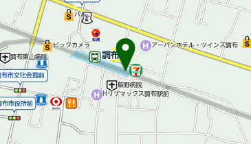 JINS トリエ京王調布店の地図画像