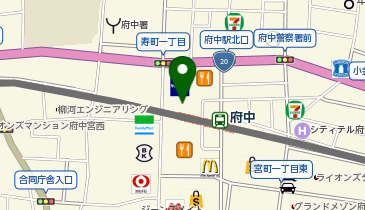 JINS ぷらりと京王府中店の地図画像