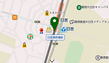 JINS 日吉東急アベニュー店の地図画像