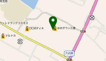 JINS ゆめタウン三豊店の地図画像