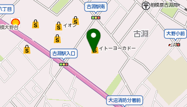JINS イトーヨーカドー古淵店の地図画像