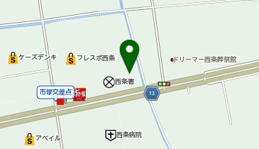 JINS 西条店の地図画像