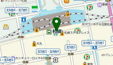 JINS 札幌ステラプレイス店の地図画像