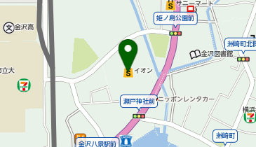 JINS イオン金沢八景店の地図画像