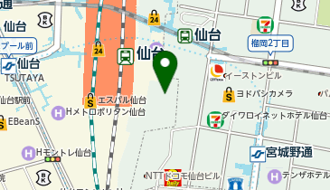 JINS ヨドバシ仙台店の地図画像