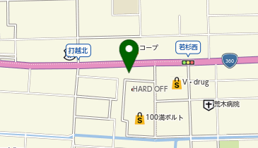 JINS 小松店の地図画像