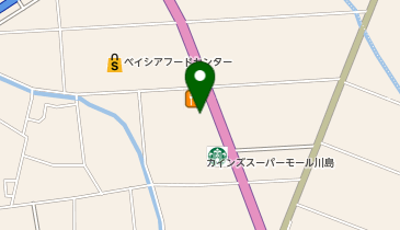 JINS かわじまインター店の地図画像