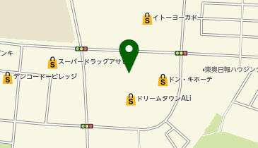 JINS 青森ドリームタウンALi店の地図画像