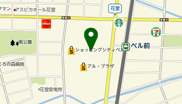 JINS 福井ベル店の地図画像