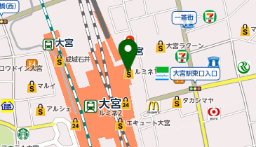 JINS ルミネ大宮店の地図画像