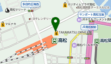 JINS 高松オルネ店の地図画像